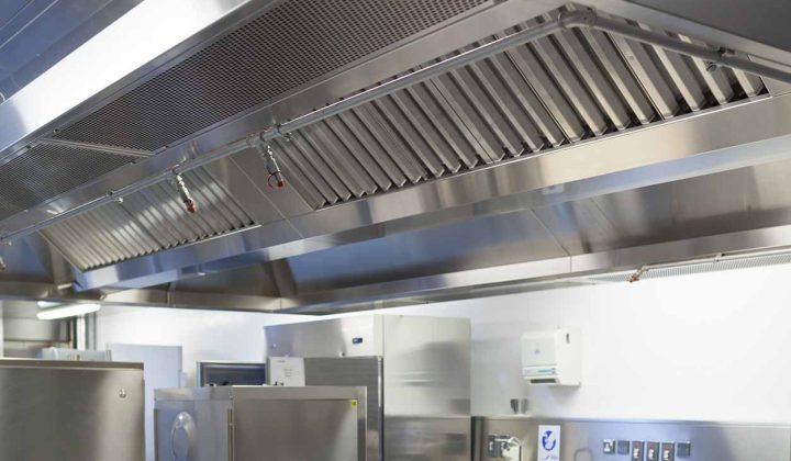 hotte de cuisine avec filtre au charbon actif
