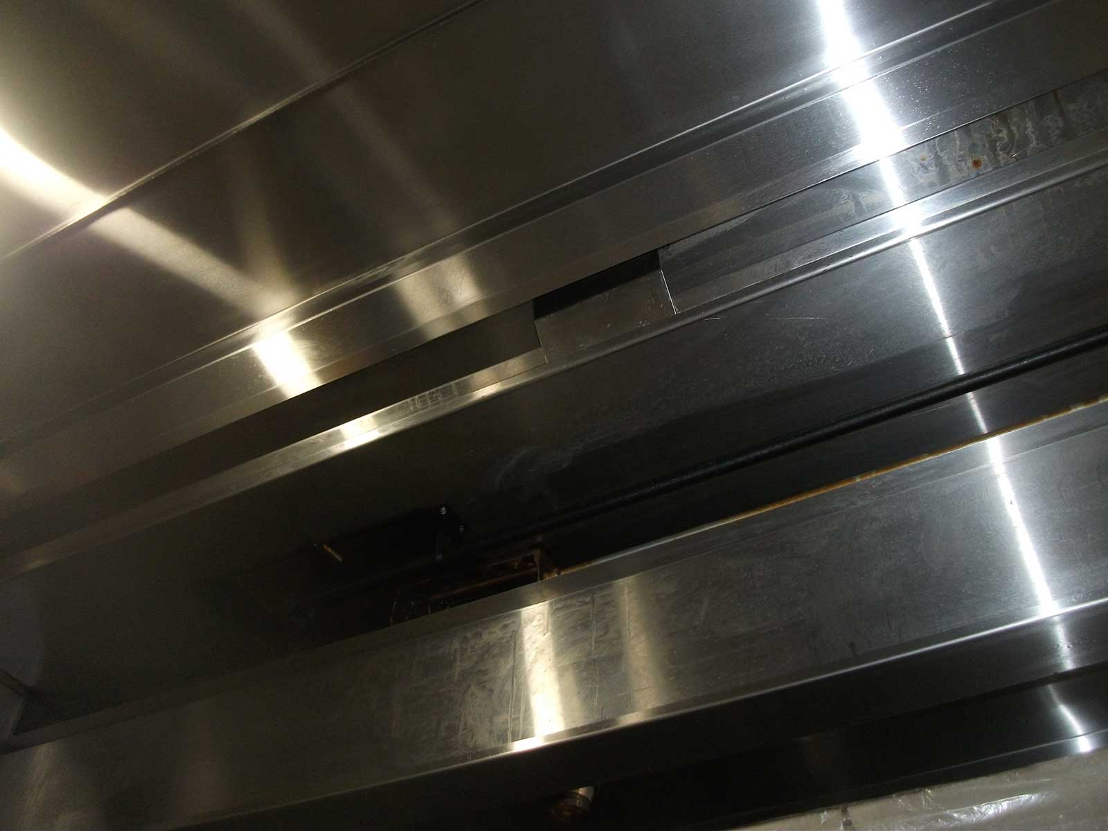 nettoyage de conduits de ventilation de cuisine commerciale - après